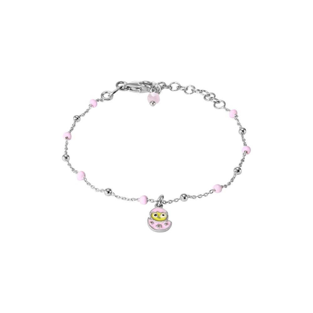 Bracelet en perles, fantaisie aile, 2 tours, ou collier enfant