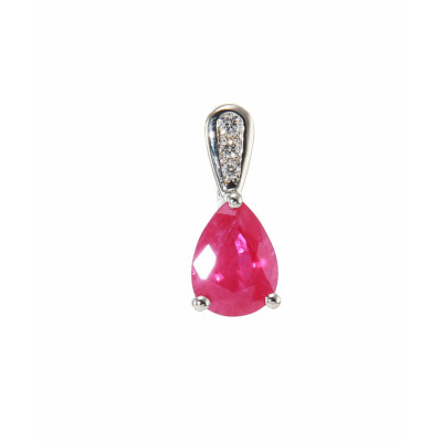 pendentif rubis