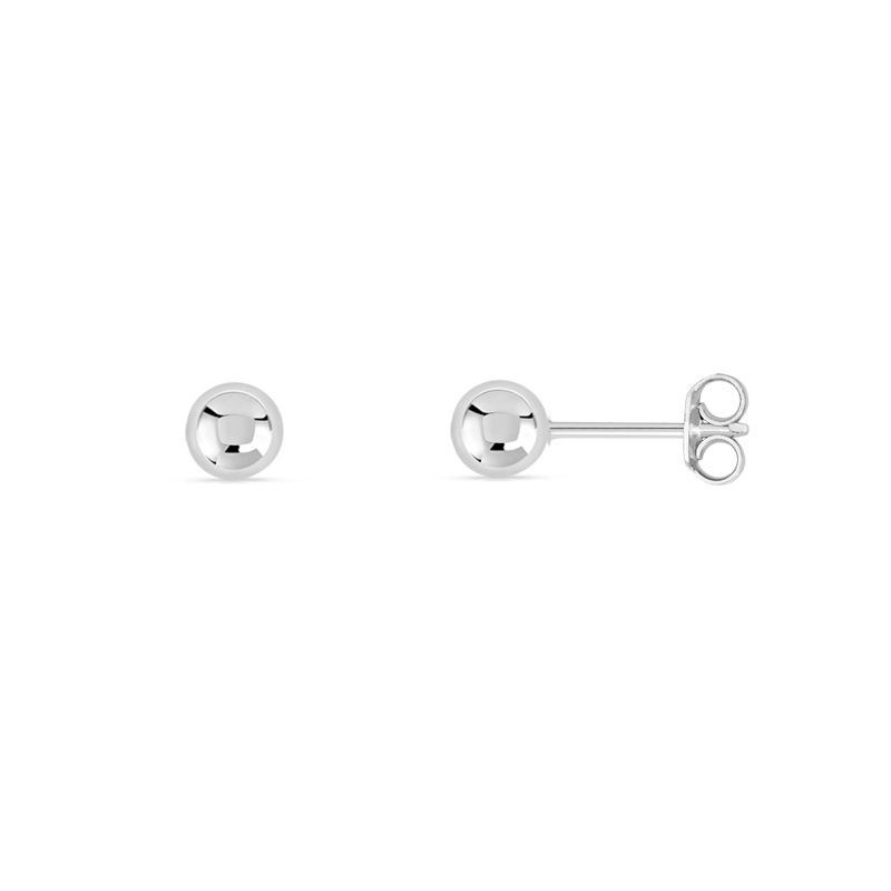 Boucles d'oreilles Argent  Boules 4mm