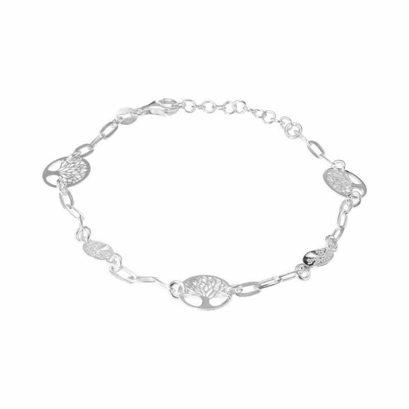 Braclet Argent Arbre de vie