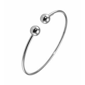 Bracelet Jonc Argent 925 et Boules de 8mm