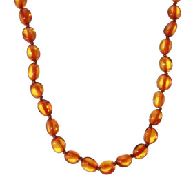 Collier Bébé Ambre 33cm