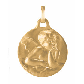 Médaille Saint Christophe rectangulaire en Or Blanc 375 Ref. 47506