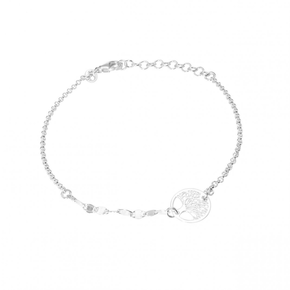 Bracelet Argent Arbre De Vie Ref